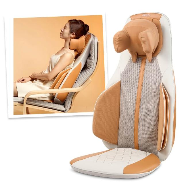  輝葉 HY-658 橘色按摩椅墊，專為現代忙碌生活設計，提供專業指壓式按摩，針對背部、腰部及頸部部位，帶來深層舒緩與放鬆。尺寸52.5x44.5x78cm，重量僅6.8kg，輕巧易置放。採用12V插電式電源，最大功率35W，有線遙控器操作簡便。產自中國，BSMI認證R32600，1年保固，適合個人衛生用品使用，讓您在家輕鬆享受SPA級按摩體驗。 