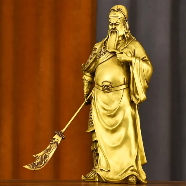關公武将像 高約48cm Amazon.com: Thcbme 关公像供奉神像家用客厅招财关公摆件武财神