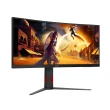 雷蛇白色有線電競滑鼠組★【AOC】CU34G4 2K 曲面電競螢幕(34型/WQHD/180Hz/0.5ms/VA/Adaptive Sync)