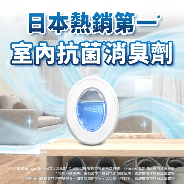【風倍清】室內用抗菌消臭防臭劑 7ml(清爽皂香 / 清新白茶)