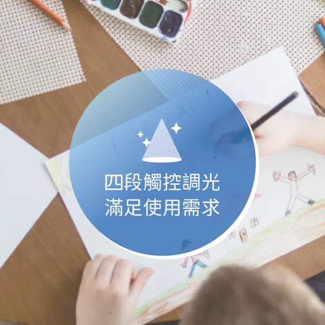 【Philips 飛利浦】品慧II LED讀寫檯燈｜自然光4000K｜66137(四段亮度模式、蜂巢式光學設計、簡潔造型)