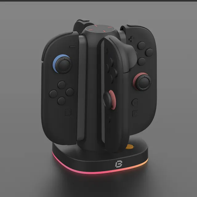 【Bteam】副廠 GlowTower 手把充電站(適用於Switch 2 Joy-Con 2)
