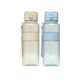 【LocknLock 樂扣樂扣】官方直營 Tritan優質彈蓋提帶水壺 1000ml(二色任選)