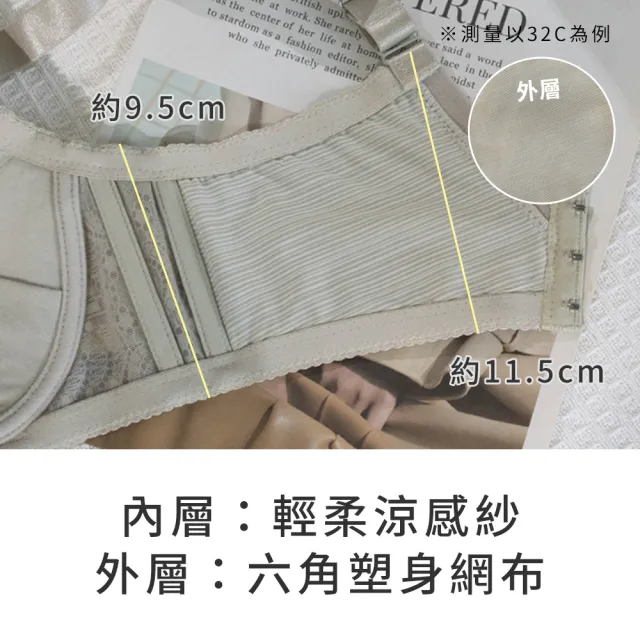 【玉如阿姨】迷漫浪花內衣※0678紫藍(C.D.E罩 渾圓 集中 包副乳 台灣製)