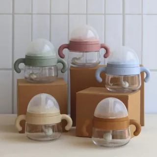 【MEROWARE】日本ALICE嬰幼兒吸管杯(學習水壺/輕鬆喝水/好清潔)