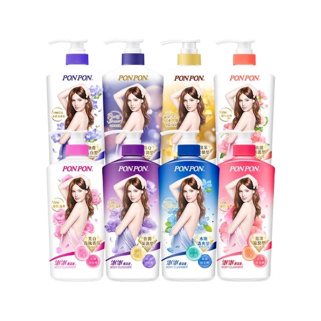【PONPON 澎澎】香浴乳-850g(清爽/滋潤/保濕/美白/煥膚/緊緻/彈潤/抗菌/修護 任選)