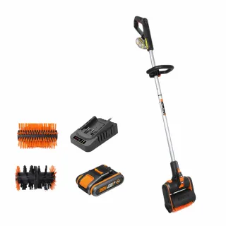 【WORX 威克士】20V 鋰電多功能地刷/清洗機(WG441E)