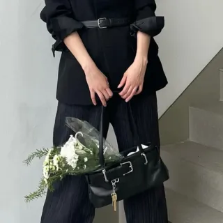 【LEEHER】雙11 腋下包/法棍包/機車包/鑰匙包/包包/韓國包包/個性包包/小眾設計/復古百搭