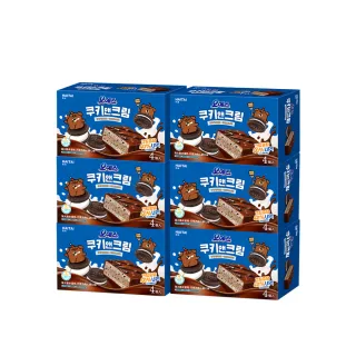 【HAITAI 海太】脆皮蛋糕-巧克力夾心餅乾口味120gX6件組