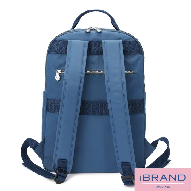 【iBrand】雙11 輕盈防潑水大容量雙層後背包(防水包 多色任選)