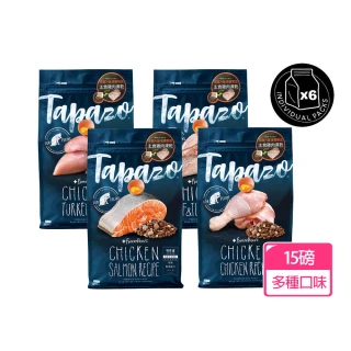 【TAPAZO 特百滋】凍乾雙饗宴-低敏無穀貓糧 15磅（6.8KG）(貓飼料 貓乾糧 成貓 幼貓 低敏 無穀)