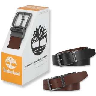 【Timberland】踢不爛 禮盒包裝 男款 皮帶 男生 腰帶 可自行剪裁長度 雙色兩用