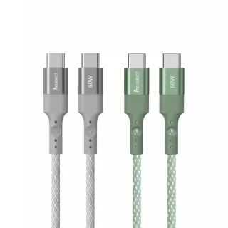 【mo select】200CM★60W Type C 手機充電線/編織快充線(安卓 iPhone15 iPhone16 適用)