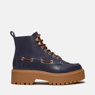 【Timberland】女款深藍色Stone Street厚底靴(A27YZEP1)