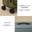 【金安德森】20吋 Traveler 前開式頂規Hinomoto靜音輪行李箱(多色任選)