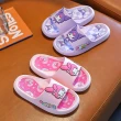 【SANRIO 三麗鷗】卡通系列PVC柔軟厚底兒童室內外浴室休閒涼拖鞋(四款可選)