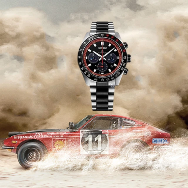 【SEIKO 精工】Prospex Speedtimer DATSUN 240Z 限量聯名款 男錶 手錶(V192-0AR0D.SSC957P1_SK043)