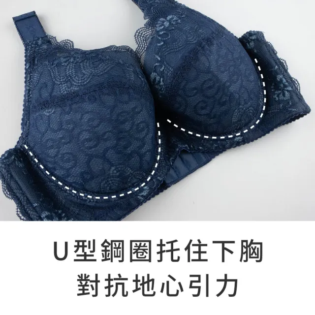 【玉如阿姨】四季風華內衣※0703潭青(C.D.E.F.G罩 經典版 包覆 穩定 集中 顯白 台灣製)