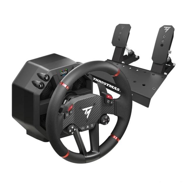 【THRUSTMASTER 圖馬斯特】現貨直接出 圖馬斯特T598 直驅式方向盤(免轉接直接支援PS5/PS4/PC)