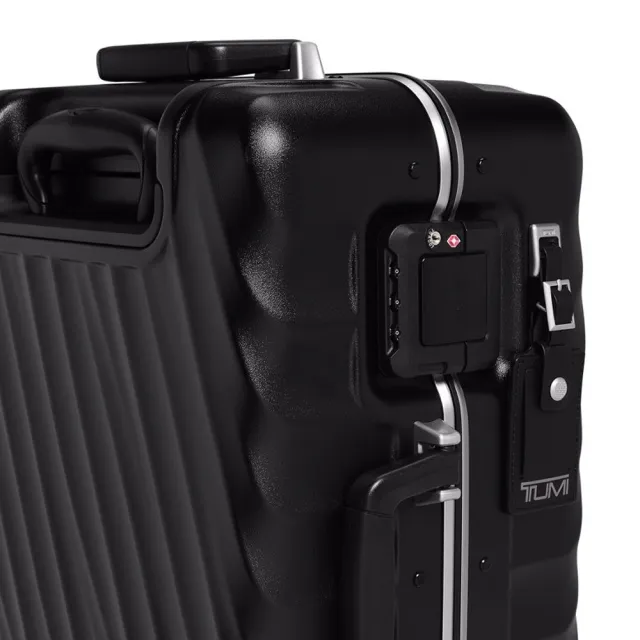 【TUMI】19 Degree 21 吋國際四輪登機箱 - 黑色紋理(TSA 鋁框版)