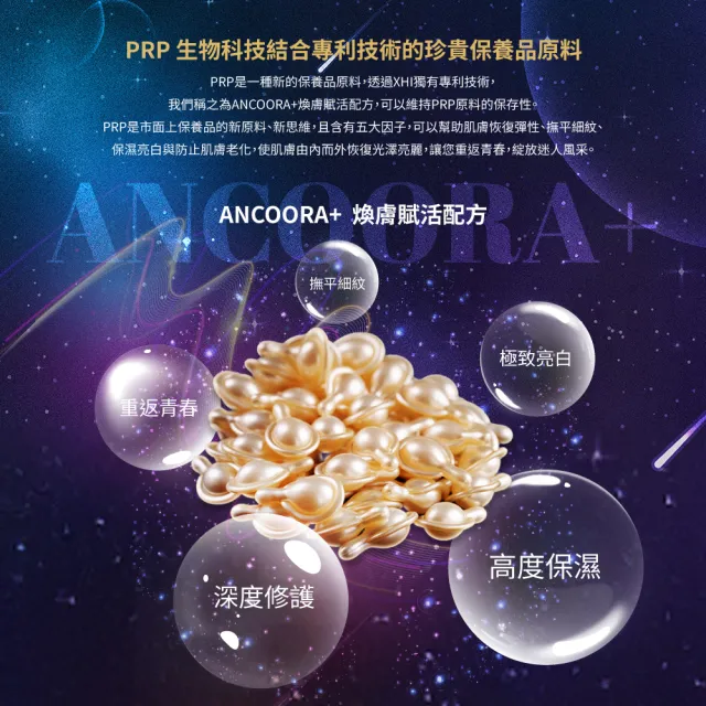 【XHI】XHI 超時空胜肽賦活膠囊＿14入(ANCOORA+專利配方 貴婦沙龍級的保養聖品)