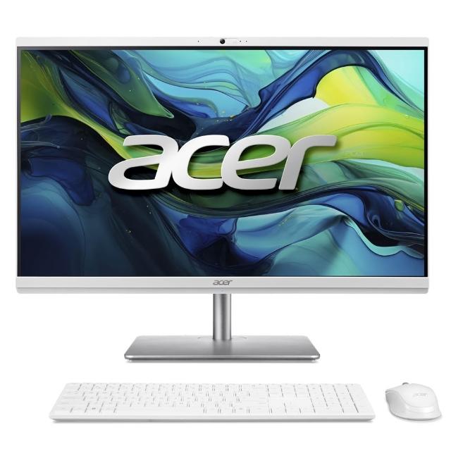 【Acer 宏碁】24型 Ultra 5 液晶電腦(C24-195ES/U5-125U/16G/1TB SSD+1TB SSD/W11P)