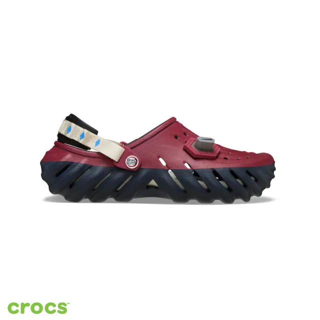 【Crocs】中性鞋 鬼滅之刃-富岡義勇 Echo RO 克駱格 聯名洞洞鞋(211413-90H)