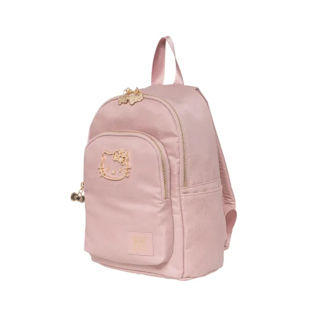 【HELLO KITTY】雙11 金緻凱蒂-後背包-粉 KT03M03PK
