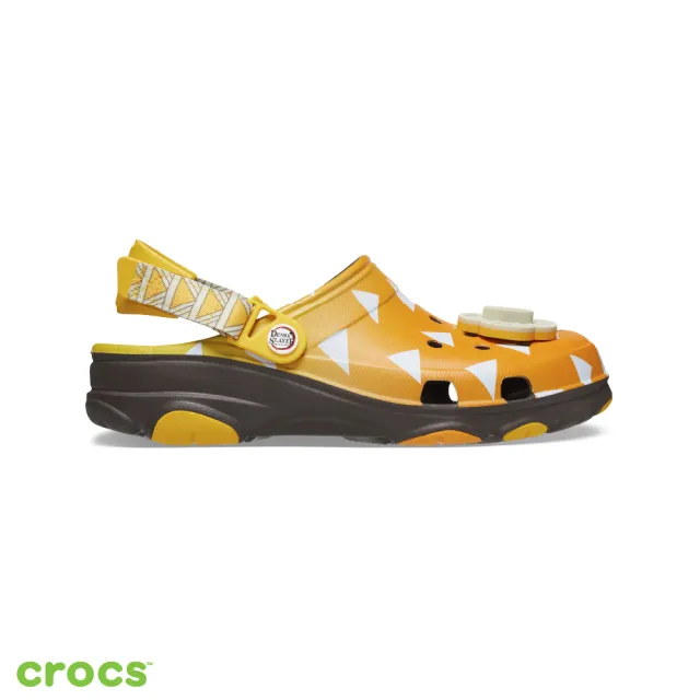 【Crocs官方直營】中性鞋 鬼滅之刃-善逸 All-Terrain 特林 聯名洞洞鞋(209318-206)