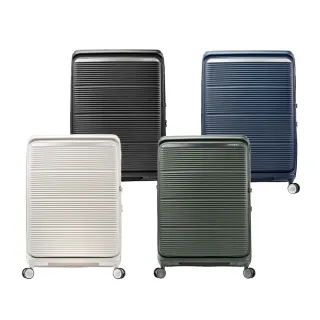 【Samsonite 新秀麗】28吋 PARALUX 前開式/上掀式/對開可擴充大容量PP輕量減震輪行李箱/旅行箱(多色可選)