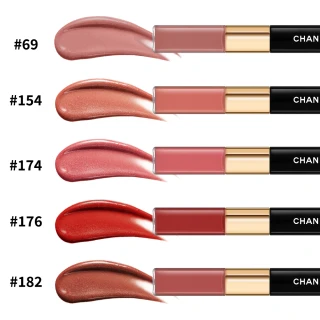 【CHANEL 香奈兒】超炫耀持色唇萃 4.5ml+3.5ml(國際航空版.雙頭唇釉#69/#188/#196/#186/#174/#182/#154)