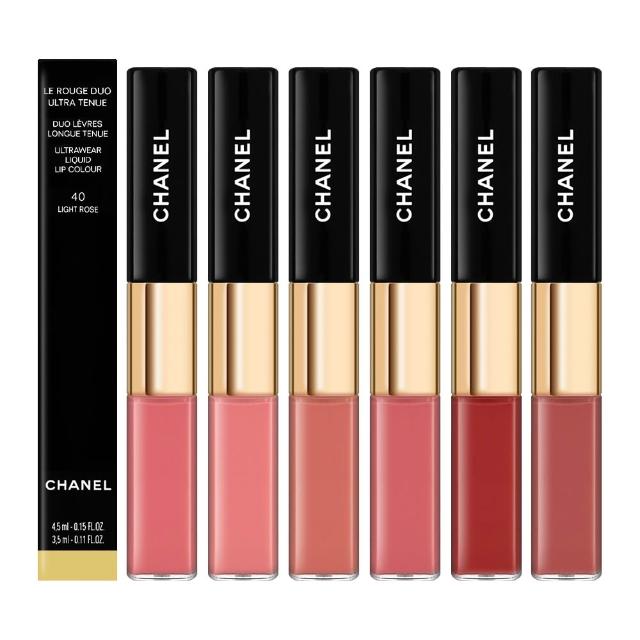 【CHANEL 香奈兒】超炫耀持色唇萃 4.5ml+3.5ml(國際航空版.雙頭唇釉#69/#188/#196/#186/#174/#182/#154)