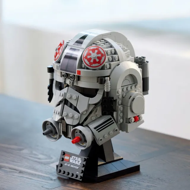【LEGO 樂高】星際大戰系列 75429 AT-AT 駕駛員頭盔(momo獨家 星戰 居家擺設 積木 玩具模型)