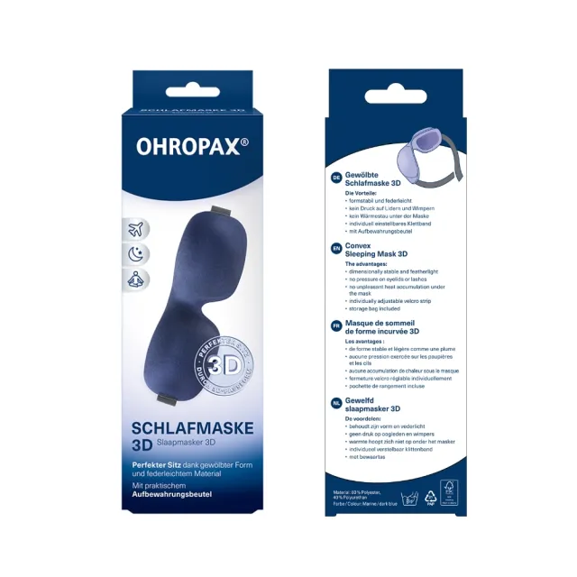 【LOTUS】德國 OHROPAX 3D立體眼罩