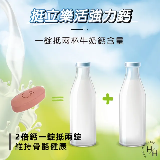 【挺立】600毫克鈣強力錠(310錠/罐)