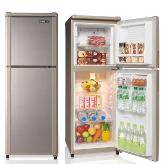 【SAMPO 聲寶】58H快配140公升一級能效經典品味系列定頻右開雙門冰箱(SR-C14Q-Y9)