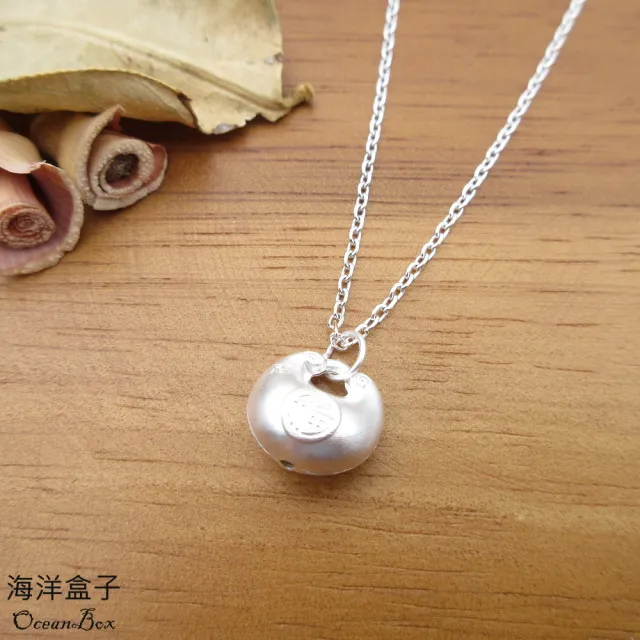 【海洋盒子】寶寶飾品吊墜小胖福S999足銀純銀吊墜(單墜價格)