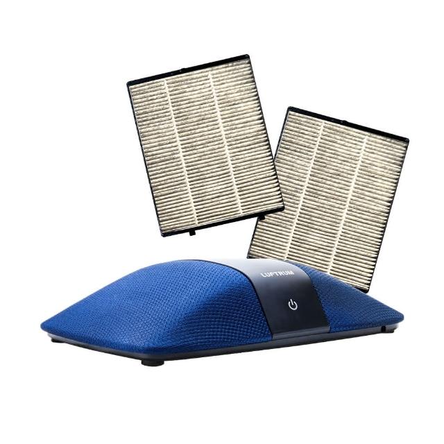 【LUFTRUM瑞際】智能車用空氣清淨機C401A+兩片網(瑞典藍)