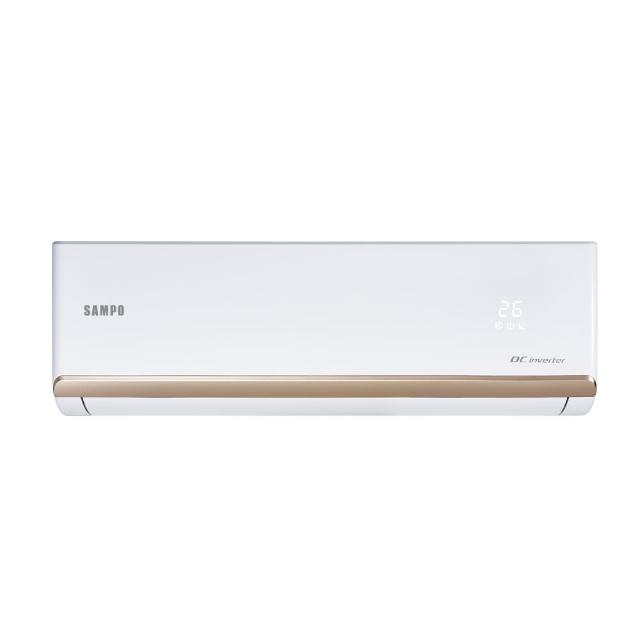 【SAMPO 聲寶】空調速配★北區★4-6坪R32時尚型一級變頻單冷空調(AU-NF28D/AM-NF28D)