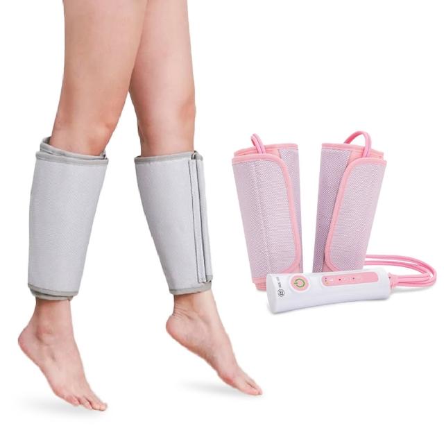  輝葉 HY-737 美腿機採用氣壓式按摩技術，專為小腿及手臂設計，提供舒緩放鬆體驗。本體展開尺寸26x66x0.5cm，灰色系輕巧設計，配有有線遙控器，充電式電源5W低耗能，重量僅1.4kg。中國製造，BSMI許可字號R32600，1年保固，適合居家個人衛生按摩使用，提升迴圈舒壓。 