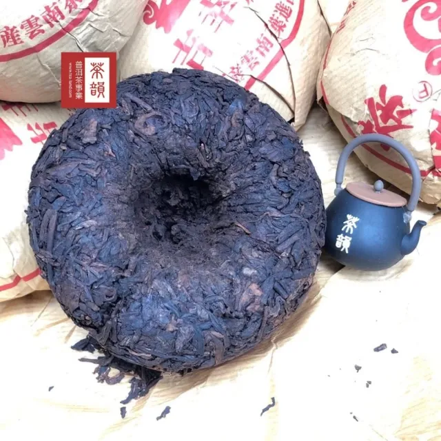 【茶韻】普洱茶1999年中茶吉幸牌老樹熟沱茶250g/沱 農殘檢驗合格(熟茶/附專用收藏夾鏈袋)