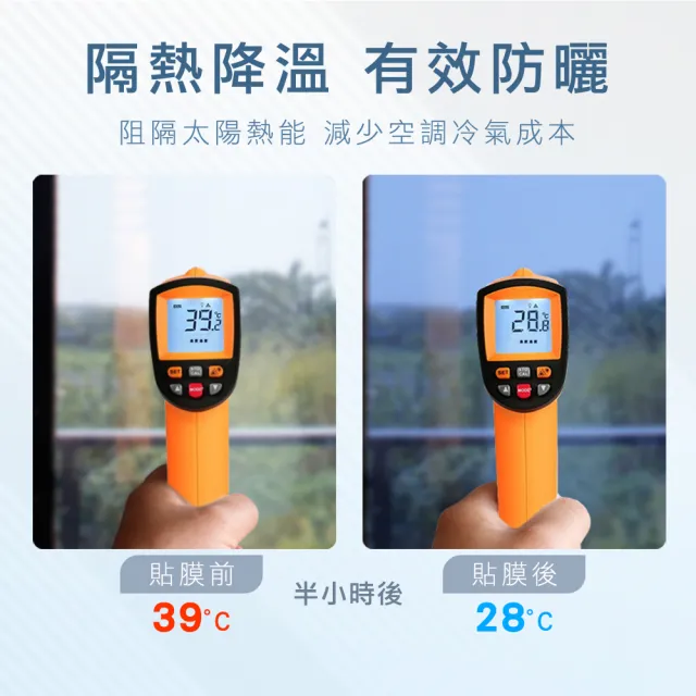 【工具王】窗戶隔熱紙 隔熱膜 單向透視 防碎裂飛散 玻璃貼膜 630-TIPSB31(隔熱貼 玻璃遮光貼 隔熱紙)