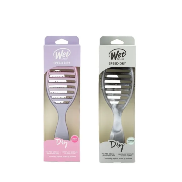 【Wetbrush】專業速乾蓬鬆骨梳(夢幻獨角獸/大理石灰)