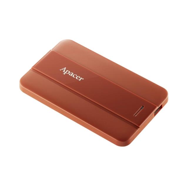【Apacer 宇瞻】AC237 1TB USB3.2 Gen1行動硬碟(熱情紅)