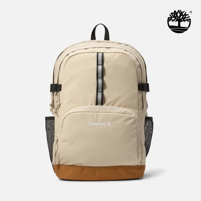 【Timberland】中性米灰色31公升休閒後背包(A43CBCY2)