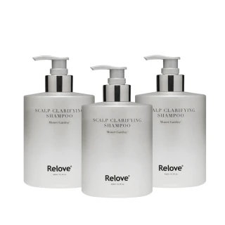 【Relove】107酵萃蓬鬆控油淨化頭皮洗髮精450mlx3入組(峽灣森林/莫內花園 雙效控油 雙益酵母配方)