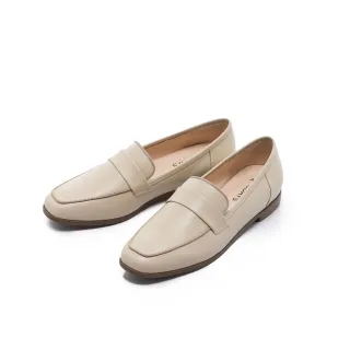 【FAIR LADY】七日色階7Days．隨性小方頭樂福鞋(典雅杏、502612)