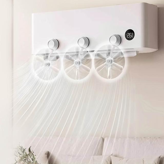 【DREAMCATCHER】吸盤空調疏風器-3入組(空調防風防直吹神器 吸盤疏風器 擋風器 疏風器)