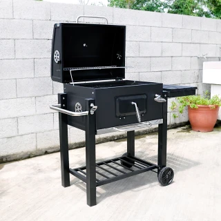 【LOGIS】加大款豪華炙燒料理燒烤爐(碳烤爐 BBQ木炭烤肉爐)