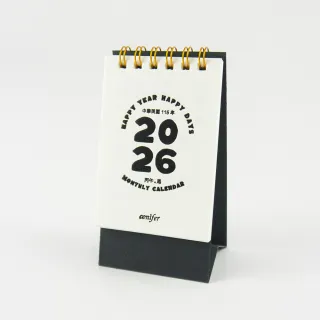 【Conifer 綠的事務】2026年迷你桌曆(小小一本卻超有溫度)